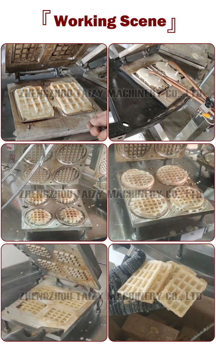 Ice Cream Cone Making Machine Use diagram Ice Cream Cone Making Machine Use diagram
