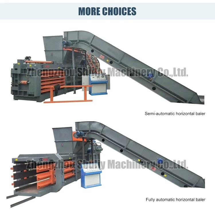 Scrap baling press machine Scrap baling press machine